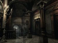 une photo d'Ã©cran de Resident Evil Rebirth sur Nintendo Gamecube